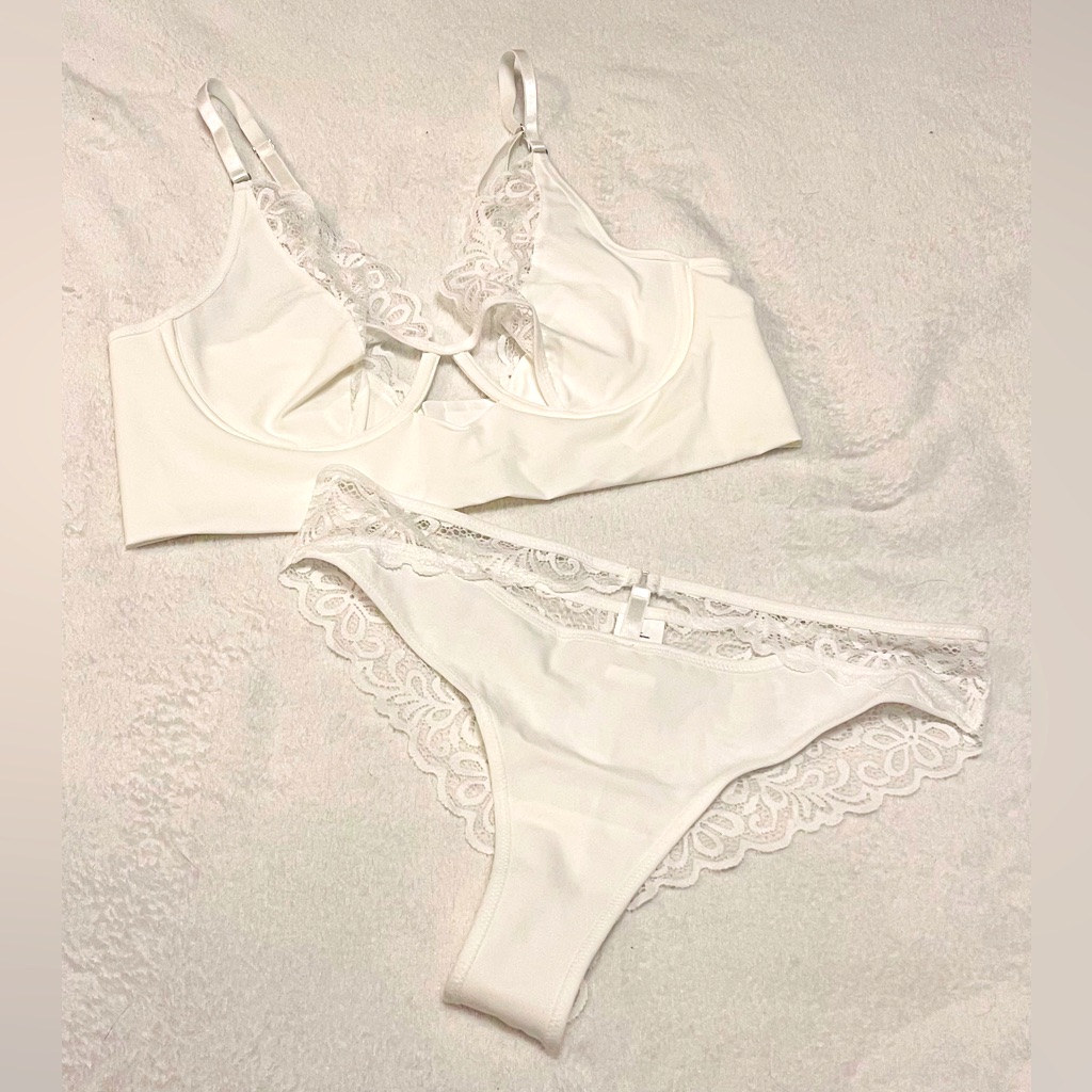 Off White Lingerie Set